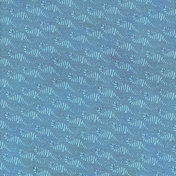 tessuto per patchwork disegno astratto con pattern azzurro