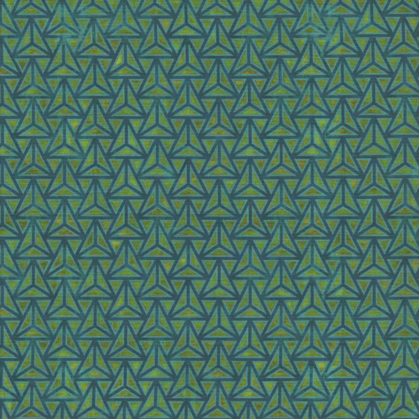 tessuto per patchwork disegno astratto verde scuro