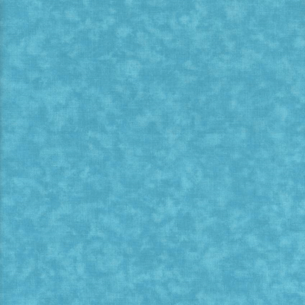 tessuto per quilting con fatnasia azzurra sfumata tono su tono